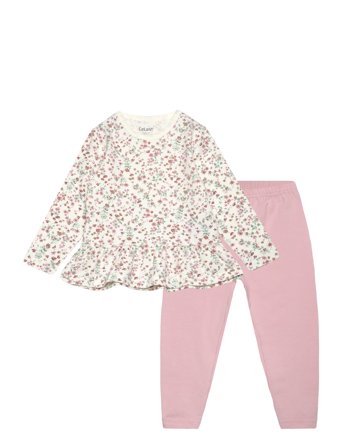 CeLaVi Pyjamas W. Aop - Pink - 80