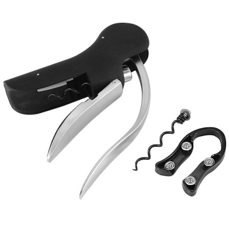 Flaskeåpnere Foliekutter Vinverktøysett Korkbor Lifter Kit Vinåpner Bar Spak Korketrekker Kjøkkentilbehør