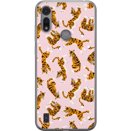 Motorola Moto E6i Skal / Mobilskal - Tiger