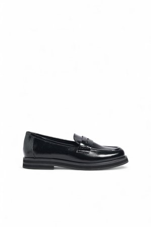 NA-KD Chunky Loafers - Flache Schuhe - Schwarz - EU 36
