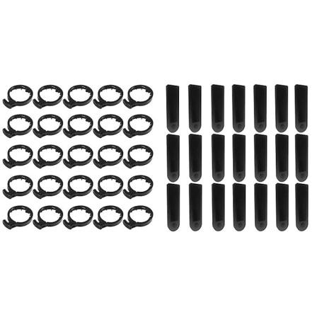 Ny Hot 21x Instrumentbræt Kredsløbskort Silikon til Xiaomi Mijia M365/m365 Pro & 25 stk. Forreste Rørstamme Foldbar Forsikringsbeskyttelsesring