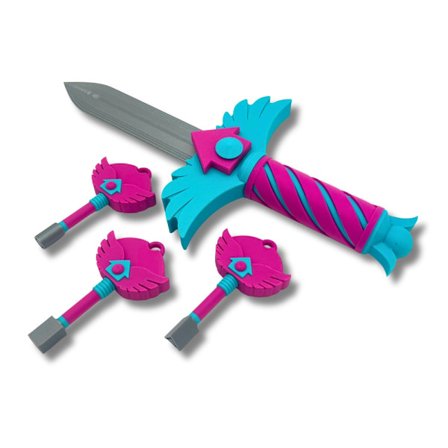 Squid Game 3 nycklar och kniv Kurragömma - inte vass