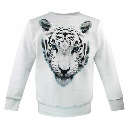 Marcelo Burlon Tröja Tiger vit, Herr, Herr, Storlek: S