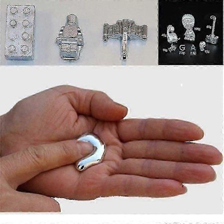 Gallium Metall Låg Smältpunkt Metall