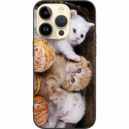 Apple Iphone 14 Pro Svart Skal Katter