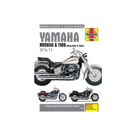 Yamaha XVS650 & 1100 Drag Star/V-Star (97 - 11) Haynes Repair Manual (häftad, eng)