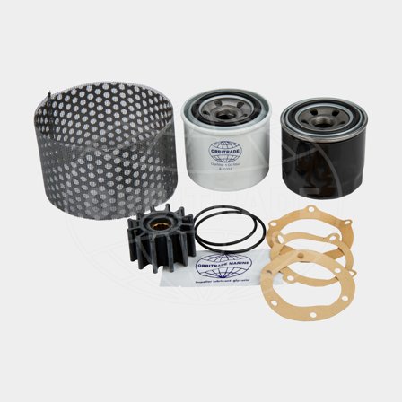 Kit di manutenzione Orbitrade 129574-55711 / 129574-55710 / 129150-35153 / 129150-13552 / 129470-12330 / 129670-42531 / 126670-42530, per Yanmar 4JH, 