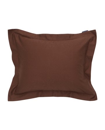 Lexington Hotel sateen pillowcase in chestnut jacquard