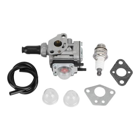 Forgassersett med oljerørpakning og tennplugg for KBH48A gressklipper børsteklippere og trimmere