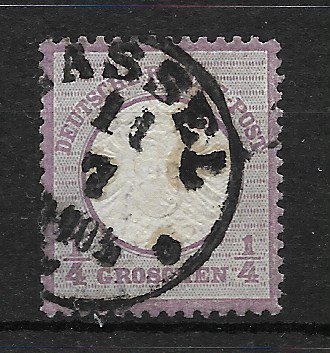 Tyske Rige 1872 - AFA 16 - Stemplet