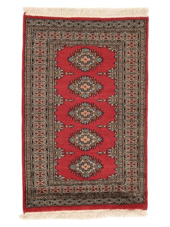 Tapis D'orient Pakistan Boukhara 2Ply 78X120 Marron/Noir (Laine, Pakistan)