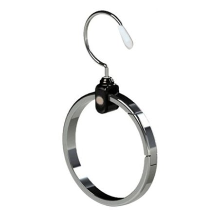 Rostfria klädhängare för bälte, basebollkeps, platsbesparande, mångsidig garderobshängare för hemmet 1 st