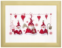 Billede Muntre nisser - Vervaco