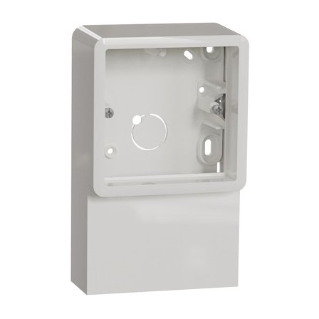 Schneider Electric Exxact Sockeldosa för diagonalt uttag, Strömbrytare & vägguttag