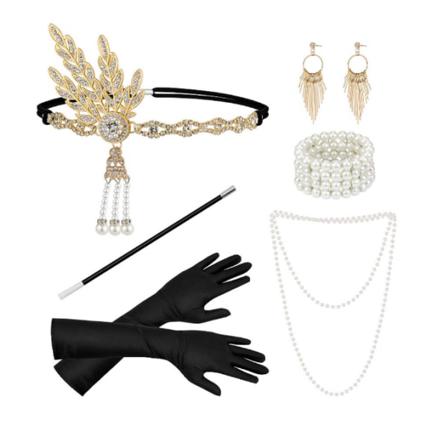 1920-talstillbehör Set Style 7