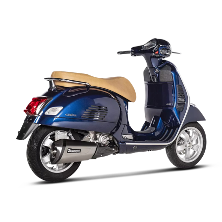 Tłumik Slip-On Akrapovič Scooter Line (SS) - Vespa GTS Super 300 2022-2023
