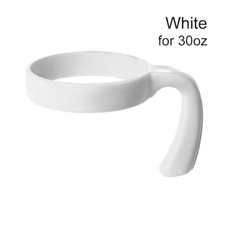 Tumbler Cup Håndtak Vannflaskeholder HVIT FOR 30OZ