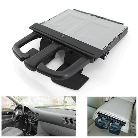 Universal Front Dash Car Cup Holder Skridsikker, til VW Jetta/Golf MK4 Audi A4 VW Jetta MK4