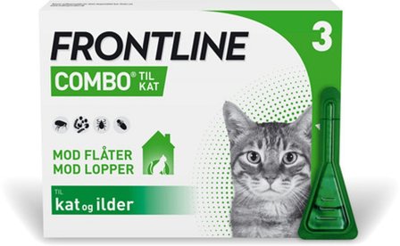 Frontline Combo Kat og Ilder 3 stk, Tøj & Bolig, Håndkøbsmedicin, Håndkøbsmedicin Til Dyr