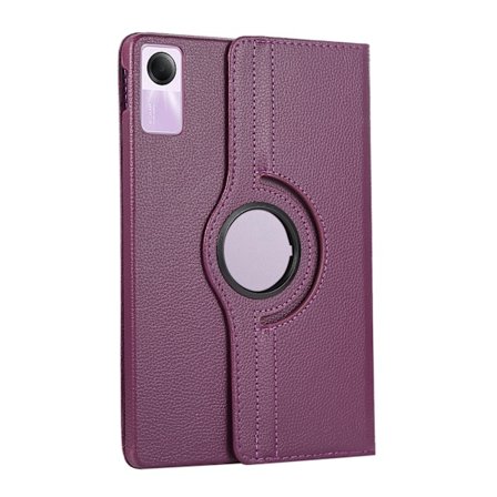 Fodral för Lenovo Tab M10 3:e generationen 10.1 TB-328FU 2022 Litchi läderfodral (Lila)