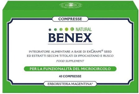 Erboristeria Magentina Benex 40 Compresse