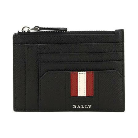 Bally, trock zipped cardholder Czarny, Mężczyzna, Rozmiar: ONE Size