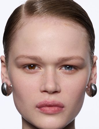 Maria Black Tryvann Dome Earring - Pair - Silver - ONE SIZE