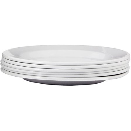 Kockums jernverk Tallriksset 6 st, Grå | Dukning & Servering > Tallrikar > Tallriksset | Bagaren och Kocken