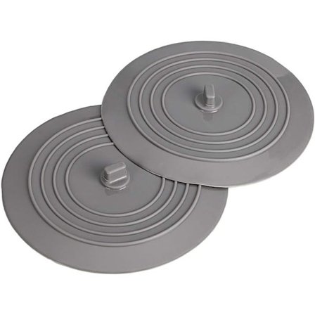 2-pakkaus 6 tuuman yleiskäyttöinen silikoni - amme- ja lavuaarin tulppa