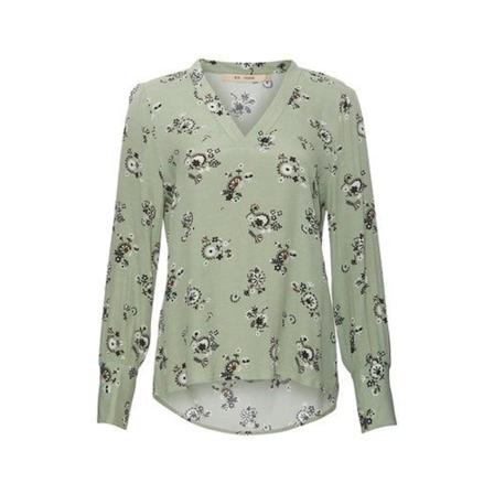 RUE de Femme Elika bluse fra Grøn, Dame Bluser