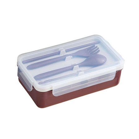 Bento Lounasrasia Muovinen Lounasrasia Tuoreussäilytysrasia Mikroaaltouunin Lämmitys Tiivis Lämpöeristetty Bento Rasia Lounasrasia Astioilla D