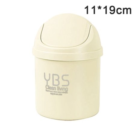 Stationär miniavfallsbehållare Liten papperskorg Hushåll med papperskorgar Skrivbord