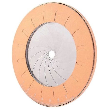 Justerbar Cirkeltegningslineal, Professionelt Værktøj til at Tegne Runde Cirkler, Målelineal (1 stk.) [CO]