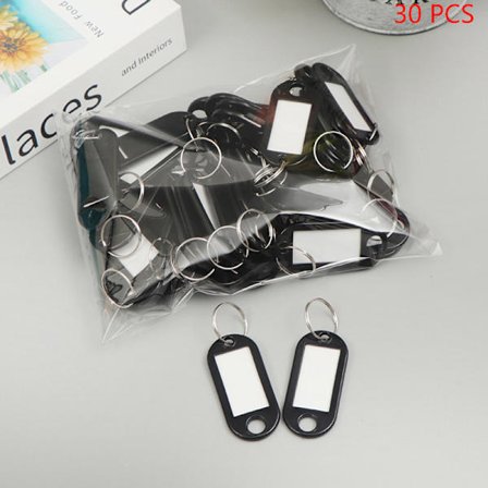 30 STK Nøkkellapper Allsidig miljøvennlig bagasjenøkkel