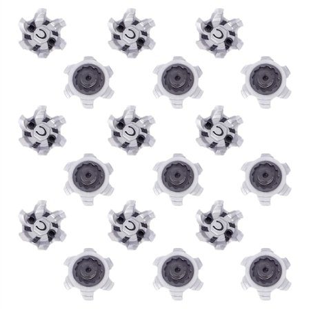 18 stk. skospidser til sko, gummi, bløde pigge, udskiftningsklodser, pigge, stifter