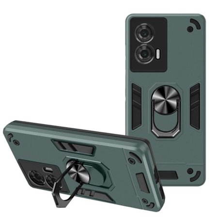 Stötsäker skal - Motorola - Edge 50 Fusion - 360° roterande ring - Modern design - Tvåmaterial