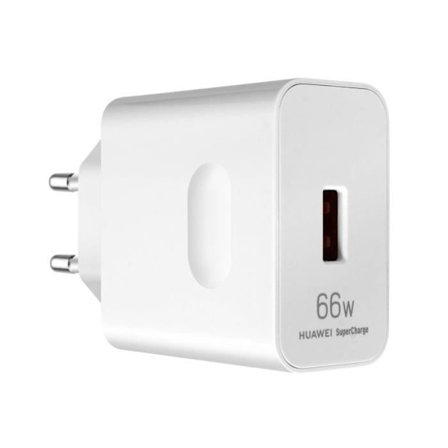 Laddare - Huawei - 66W - SuperCharge - USB - Vit