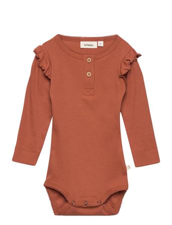 Nbfgago Ls Slim Body Solid Sep Lil Brown Lil'Atelier
