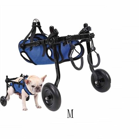 Justerbar hundekørestol Mobility Aid Trolley M