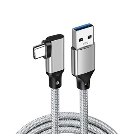 Type-C Datakabel - 90° Armbågsdesign