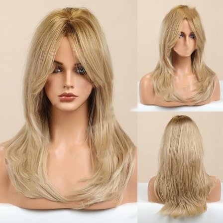 Naisten peruukki Blondi 3 3