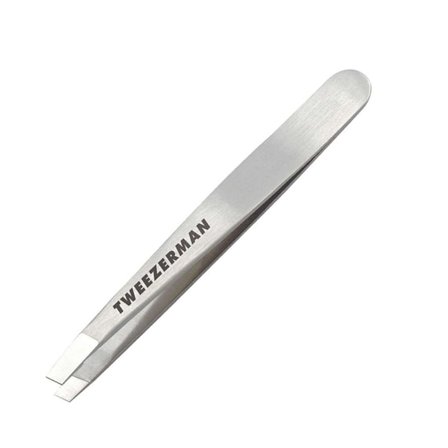 Tweezerman Slant Tweezer Mini Classic Stainless, Makeup, Øjenbryn, Pincetter