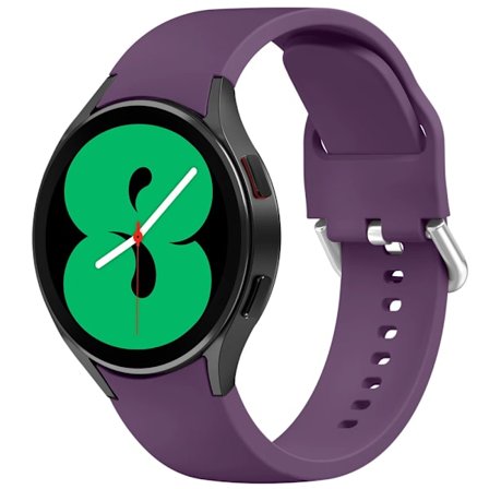 20mm silikonarmband kompatibelt med Samsung Galaxy Watch 6/5/4 44mm 40mm pro Klockarmband kompatibelt med Galaxy Watch 6 4 Classic 43mm/47mm 42mm/46mm