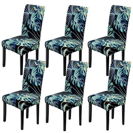 Stoltrekk 6 deler Stretch stoltrekk Avtagbar Vaskbar Modus