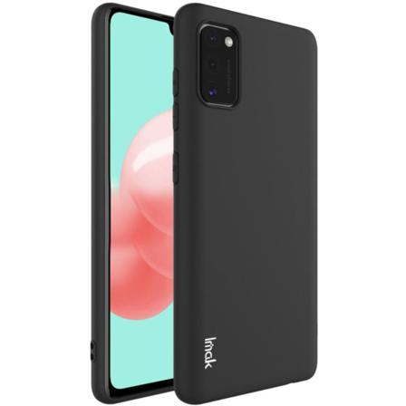 Samsung Galaxy A41 - Imak Matt Tpu Skal - Svart Black Svart