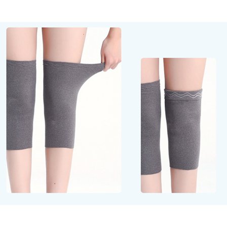 Högelastiska halkfria knäskydd för alla årstider
