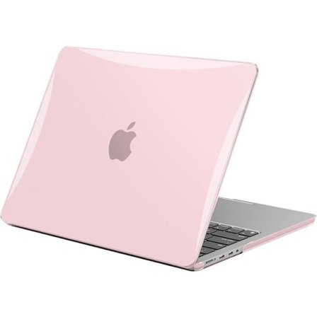Coque kompatibel med MacBook Air 13,6 tommer M2 M3 M4 A2681 A3113 A3240, 2022 2024 2025 udgave med Touch ID, beskyttelsesskal