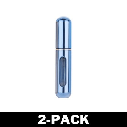 Refill Parfym Flaska Återfyllbar - Metallic Blå