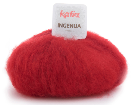 Katia Garn Ingenua Rød 04, 50g
