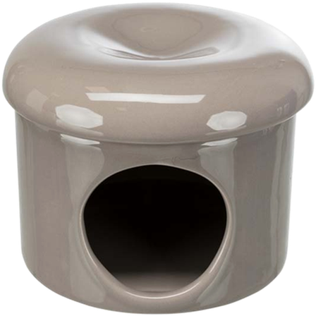 Trixie - Keramisk hus, mus, taupe 16 x 12 cm - Smådyr - Hus & Burinteriør - Kaninhus og smådyrhus - ZOO.no